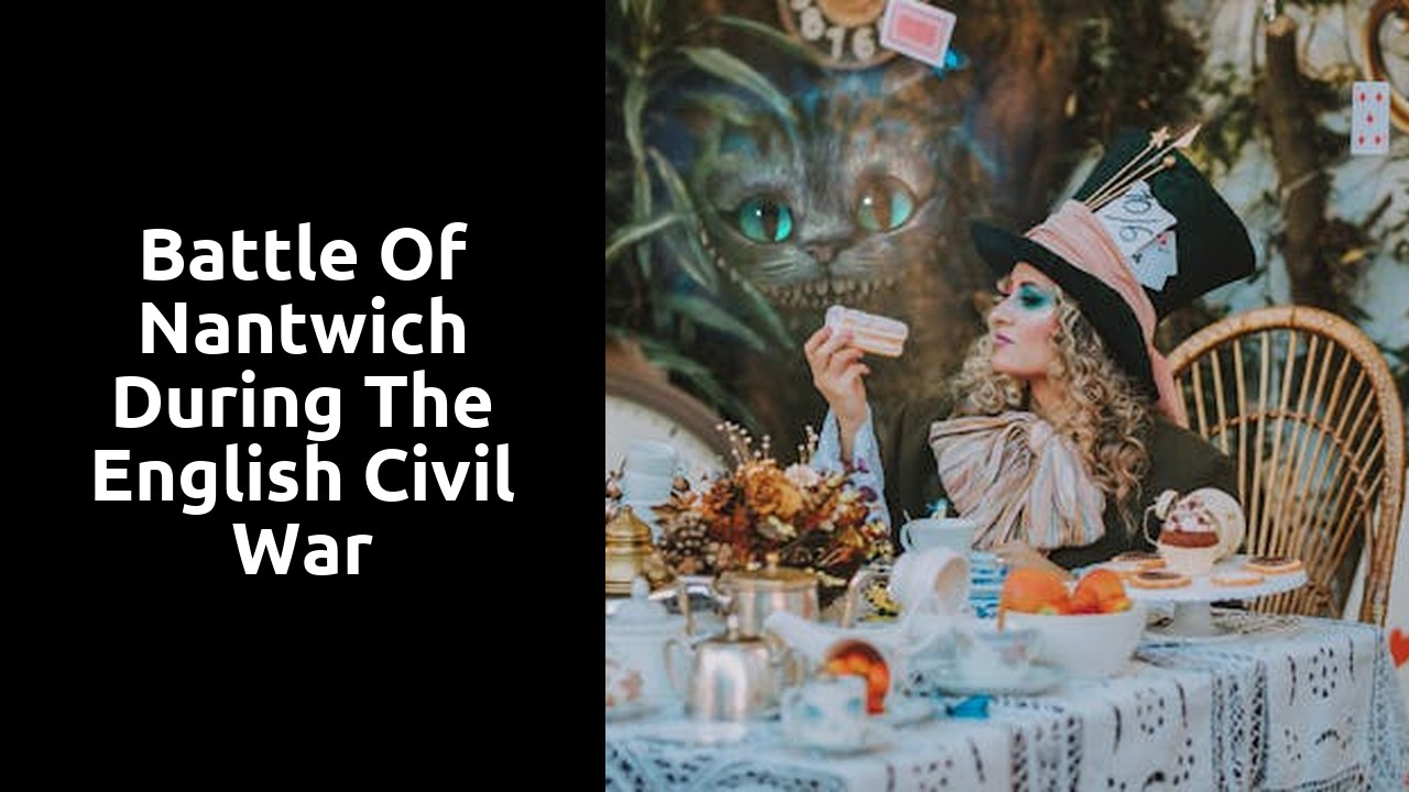 Battle of Nantwich during the English Civil War