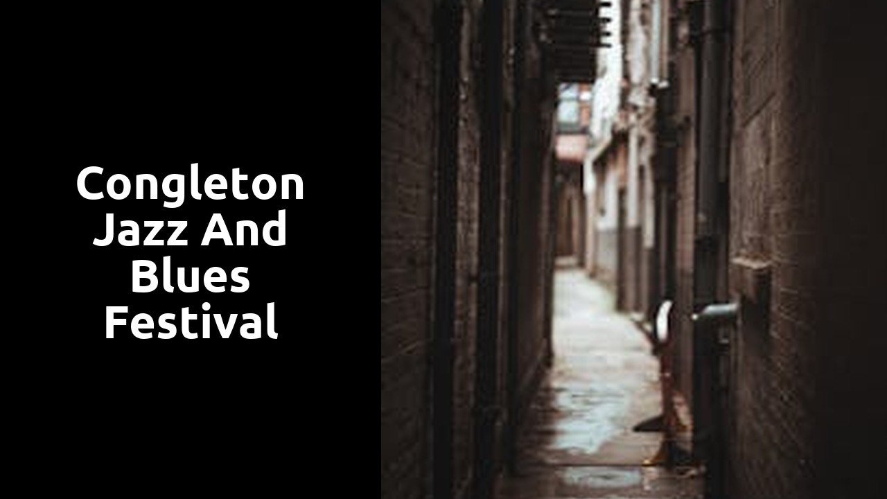 Congleton Jazz and Blues Festival