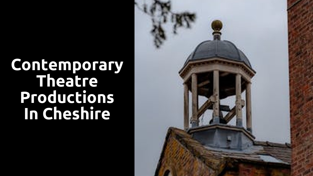 Contemporary Theatre Productions in Cheshire