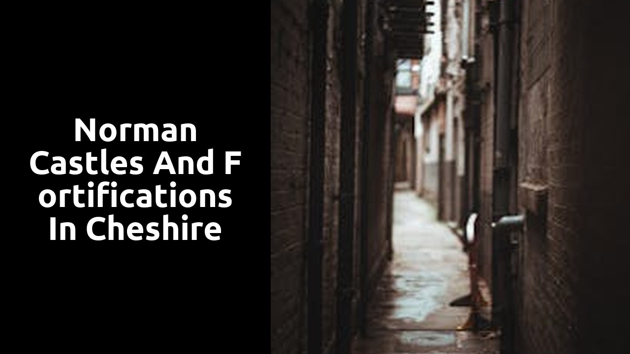 Norman castles and fortifications in Cheshire