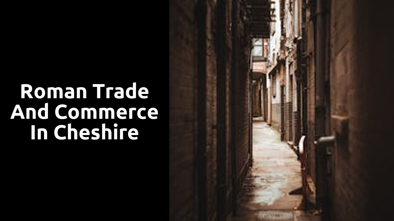 Roman trade and commerce in Cheshire