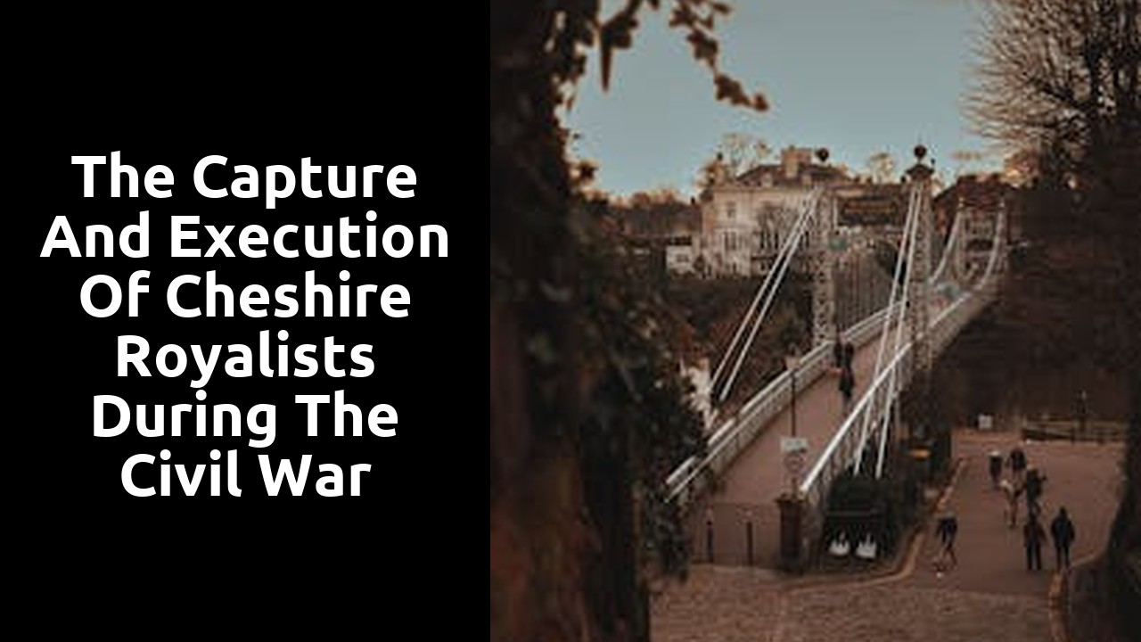 The capture and execution of Cheshire Royalists during the Civil War