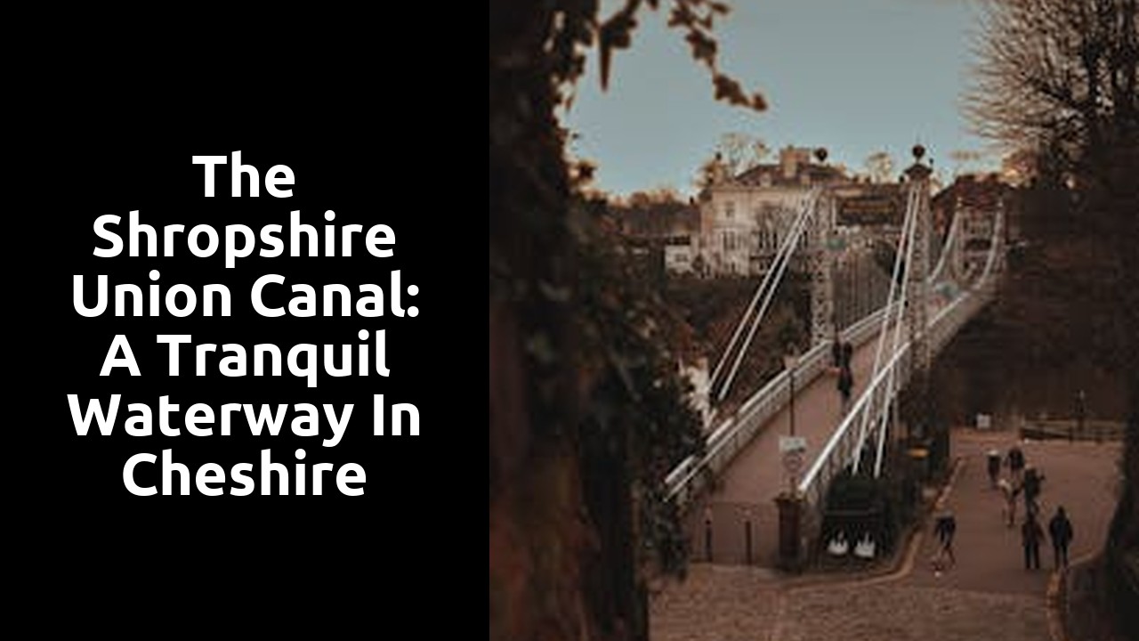 The Shropshire Union Canal: A Tranquil Waterway in Cheshire