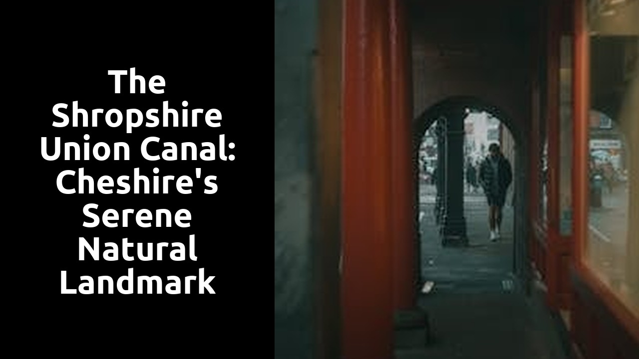 The Shropshire Union Canal: Cheshire's Serene Natural Landmark